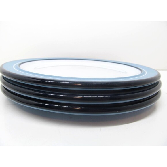 Arita Genesis Blue 8 5/8" Salad Plates Bundle of 3 - Picture 6 of 8